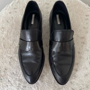 Geox Classic Loafers Black Leather US 8.5